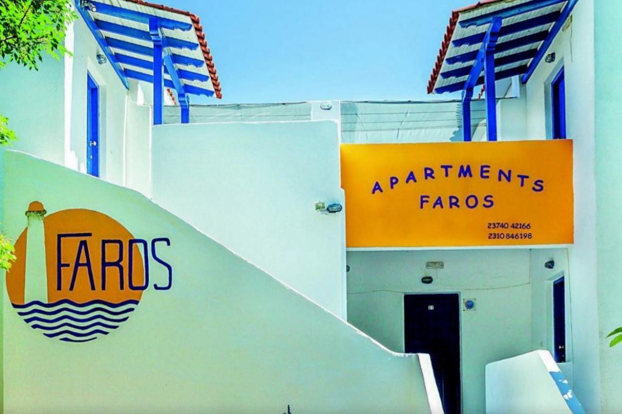 Faros Apartments Possidi Esterno foto